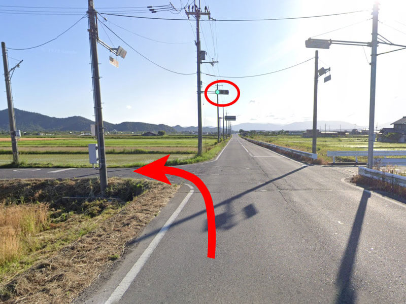 京都方面からのアクセス